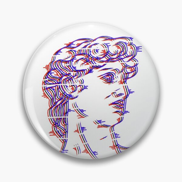 Item preview, glitch art - David illustration design - David Michelangelo design designed and sold by Scidov.
