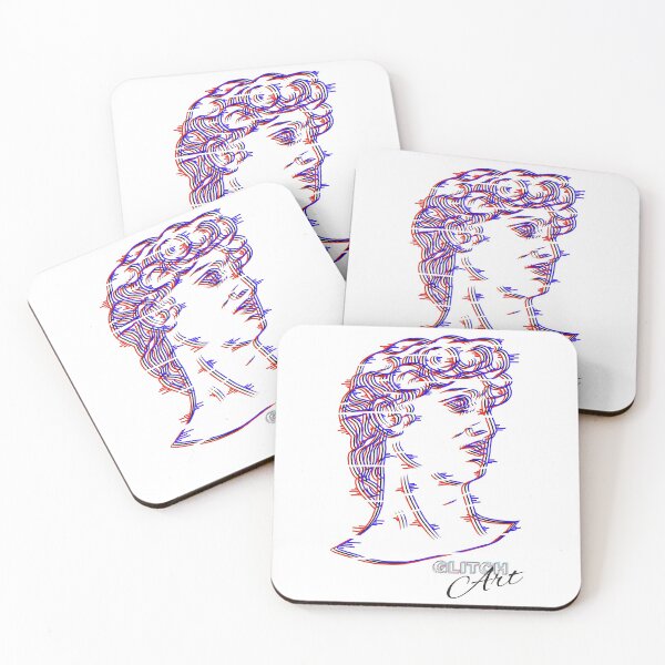 Item preview, glitch art - David illustration design - David Michelangelo design designed and sold by Scidov.