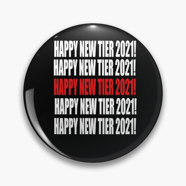 Item preview, Happy New Tier 2021 designed and sold by HoneyBadgerBox.