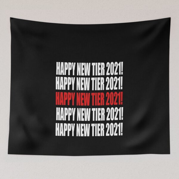 Item preview, Happy New Tier 2021 designed and sold by HoneyBadgerBox.