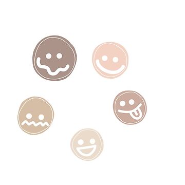 Artwork thumbnail, cute faces - pack of 5 by kbraelynn