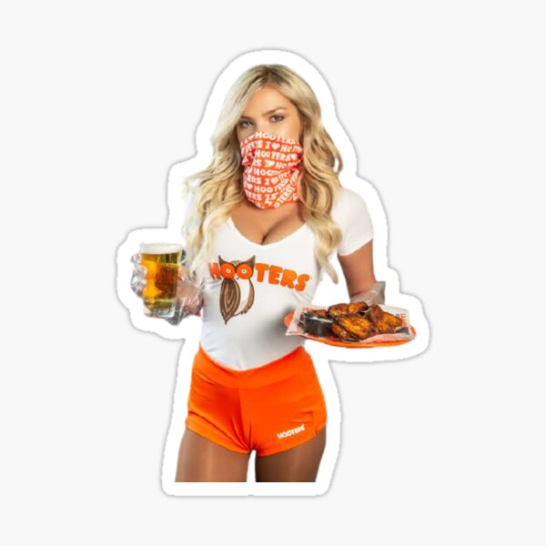 Hooters Girl Sticker