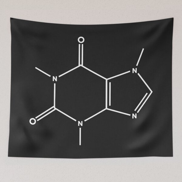 Item preview, Caffeine Molecule designed and sold by Anna3321Designs.