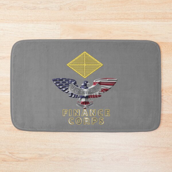 Item preview, Army Finance Corps Veteran Customized Eagle designed and sold by SoldierAlways.