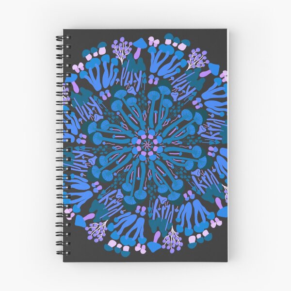 Item preview, Mushroom mandala designed and sold by Plantlifegirl.
