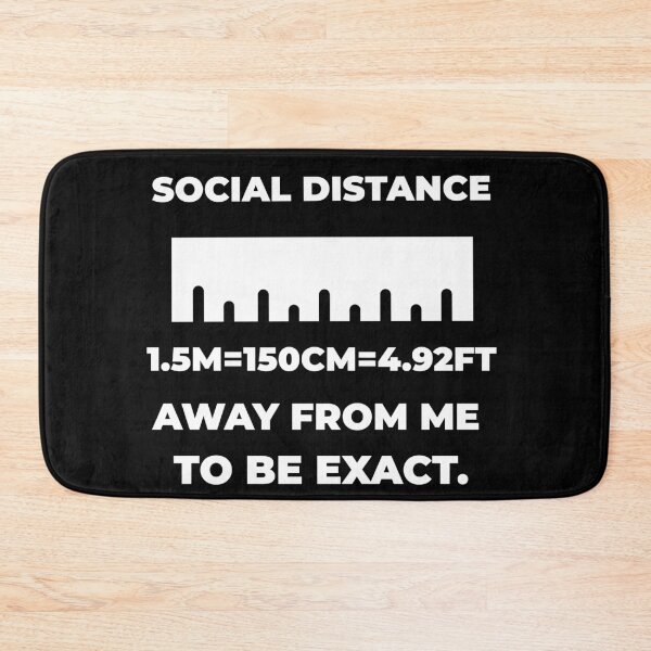 Item preview, Ruler Guide Social Distancing  designed and sold by QM Designing.