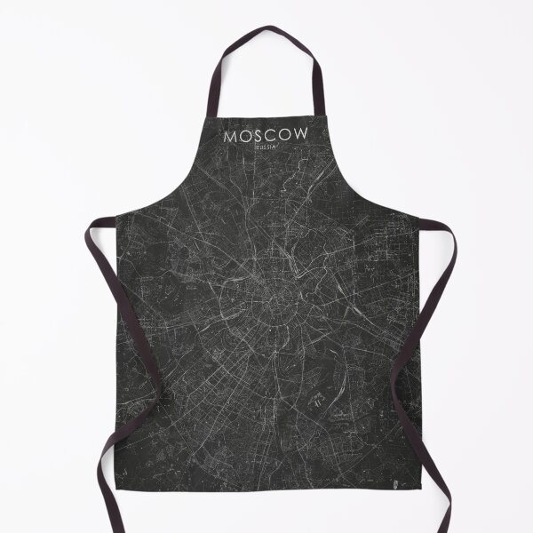 Item preview, Silver Moscow City Map designed and sold by Alo.