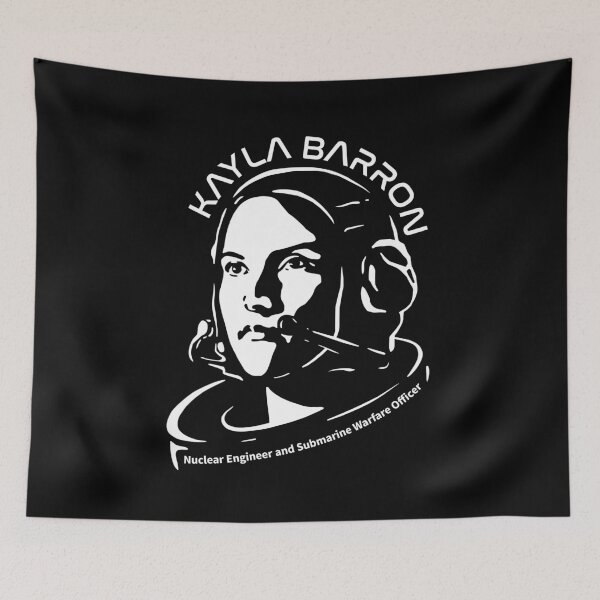 Item preview, Women in Space: Kayla Barron designed and sold by Adrianna Allen.