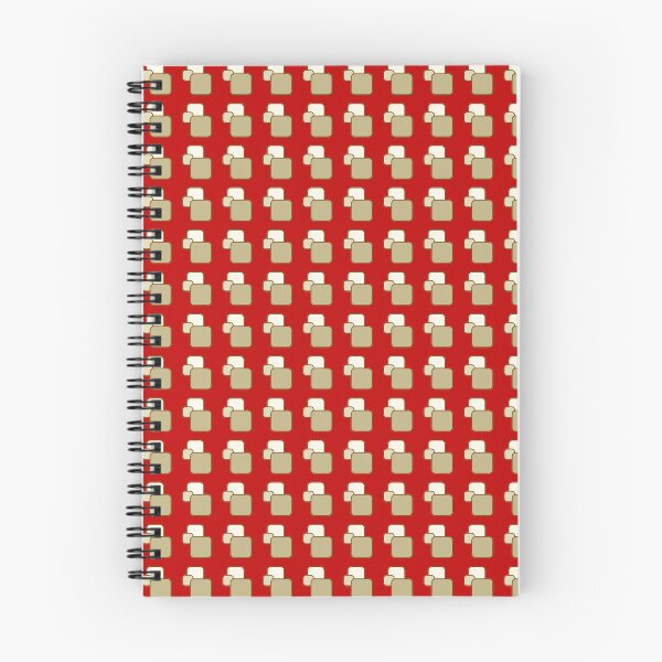 Item preview, Retro Square Pattern - Dark Red and Beige designed and sold by Quooki.