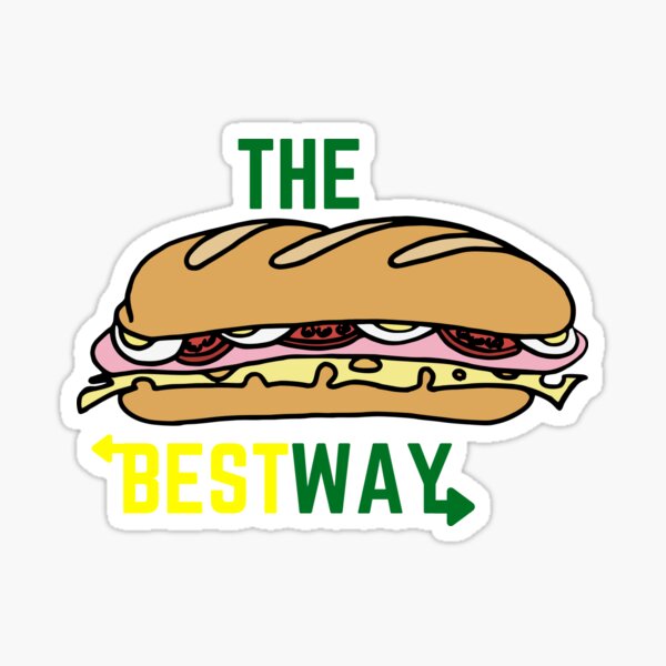BestWay Sandwich Sticker