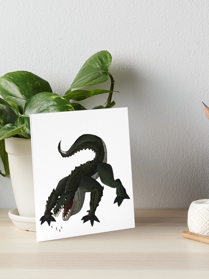 DIY SCP-682 – “Hard-to-Destroy Reptile” Figurine - Shop Art by