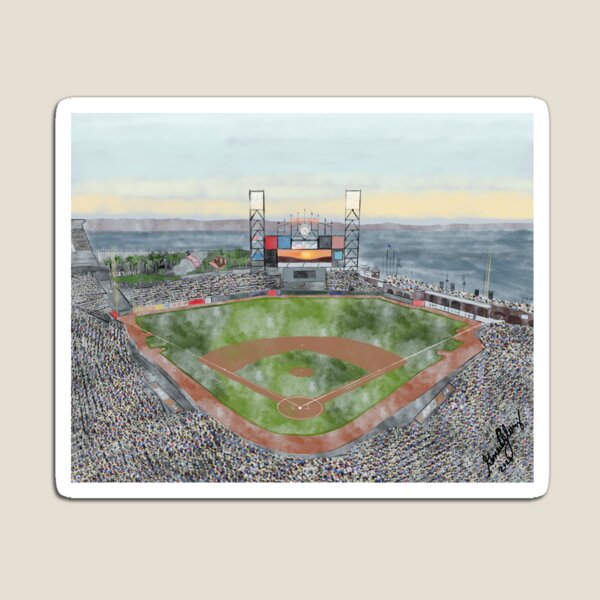 San Francisco Baseball Sticker for Sale by magicdecor