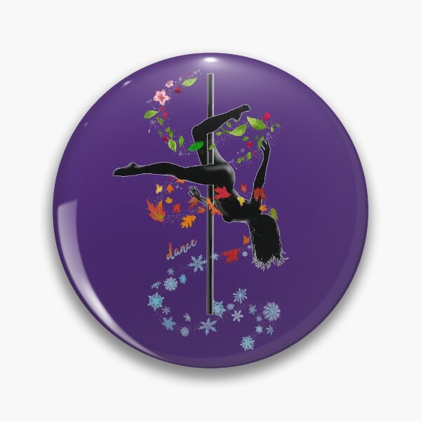 Item preview, Dance Pole Dancing Active & Gym Wear Windy Four Seasons Nature Gifts designed and sold by KirstyNadineArt.