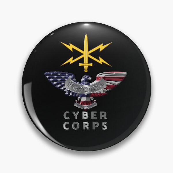 Item preview, Army Cyber Corps Soldier Customized Eagle designed and sold by SoldierAlways.