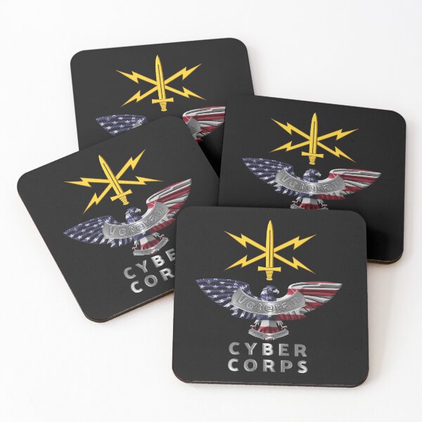Item preview, Army Cyber Corps Soldier Customized Eagle designed and sold by SoldierAlways.