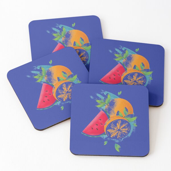 Item preview, Orange and Melon Fruit Birst designed and sold by CaribTees.