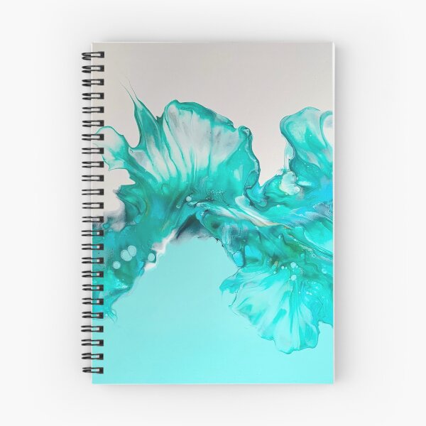 Item preview, Beautiful Mint Green, Dark Green, Grey and Gold Abstract Fluid Art Painting designed and sold by CrystalCoast.