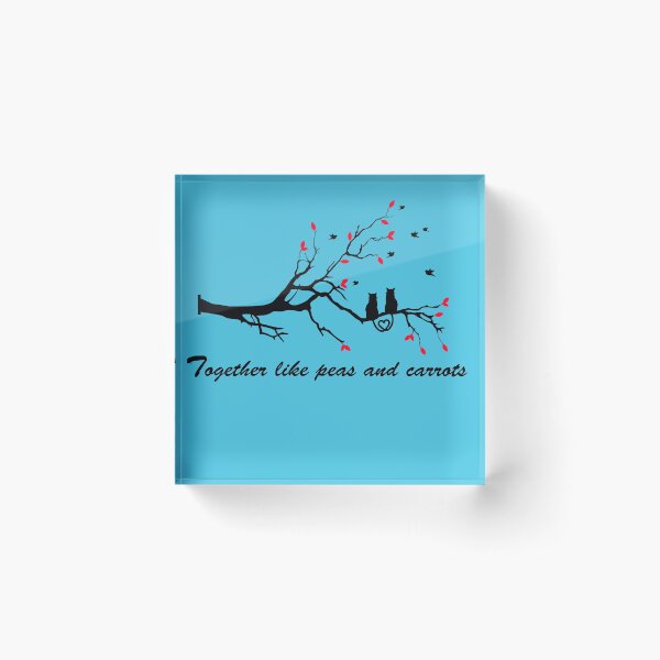 Item preview, Together like peas and carrots designed and sold by peteworld.