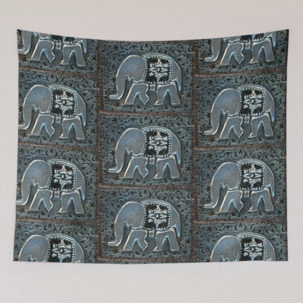 Item preview, Embossed Elephant on Aluminum designed and sold by Marcella Chapman.