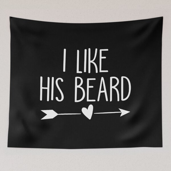 Item preview, Matching Couples I Like His Beard designed and sold by mographicdesign.