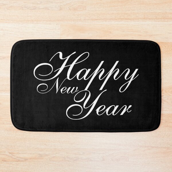 Item preview, Happy New Year 1 (white) designed and sold by Julia2Julia.