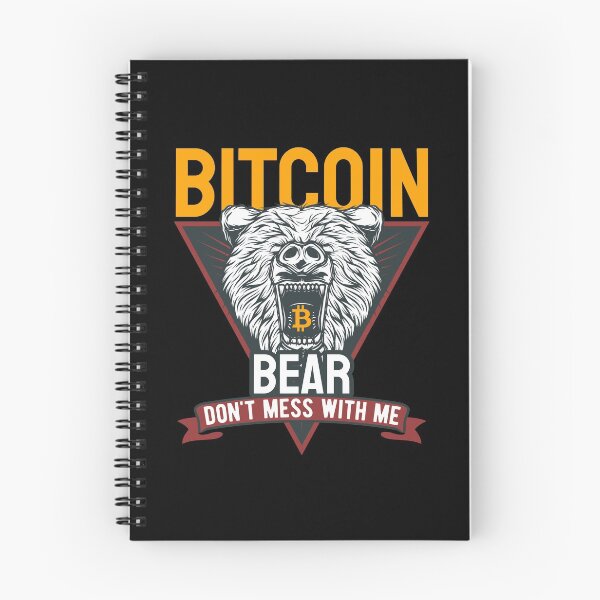 Item preview, Bitcoin Bear Don't Mess With Me designed and sold by Bitcoin-Fashion.