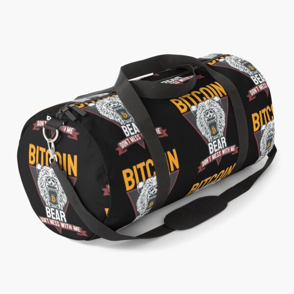 Item preview, Bitcoin Bear Don't Mess With Me designed and sold by Bitcoin-Fashion.