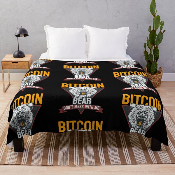 Item preview, Bitcoin Bear Don't Mess With Me designed and sold by Bitcoin-Fashion.