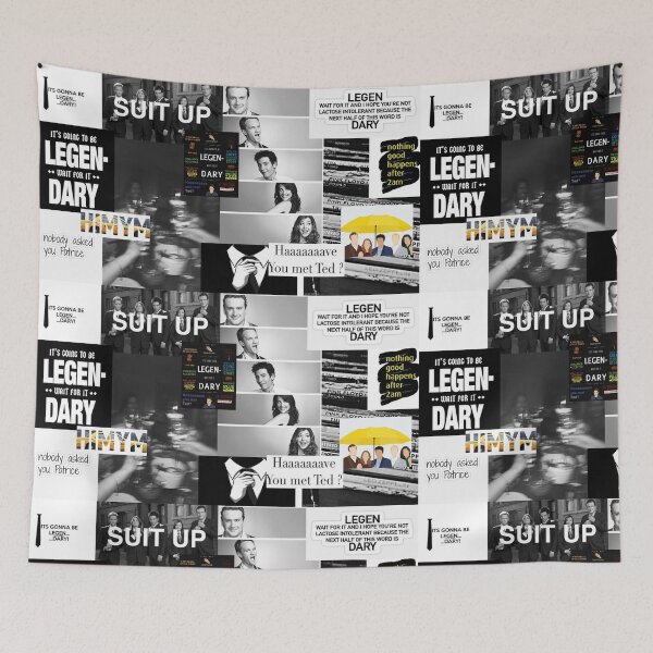 Item preview, HIMYM collage designed and sold by Isxbxllx.
