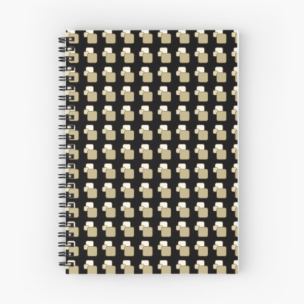 Item preview, Retro Square Pattern - Black and Beige designed and sold by Quooki.