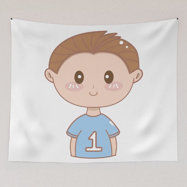 Item preview, A Little Boy Wears the No.1 T-shirt designed and sold by Moyanana.