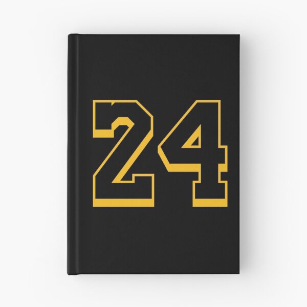 Item preview, 24 Yellow Number Twenty-Four Black Basketball Sports Jersey designed and sold by elhefe.