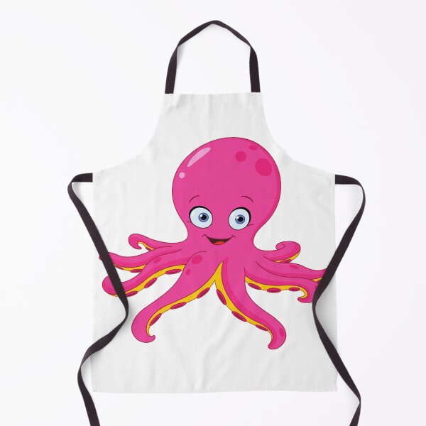 Item preview, cute pink octopus designed and sold by treasure-crafts.