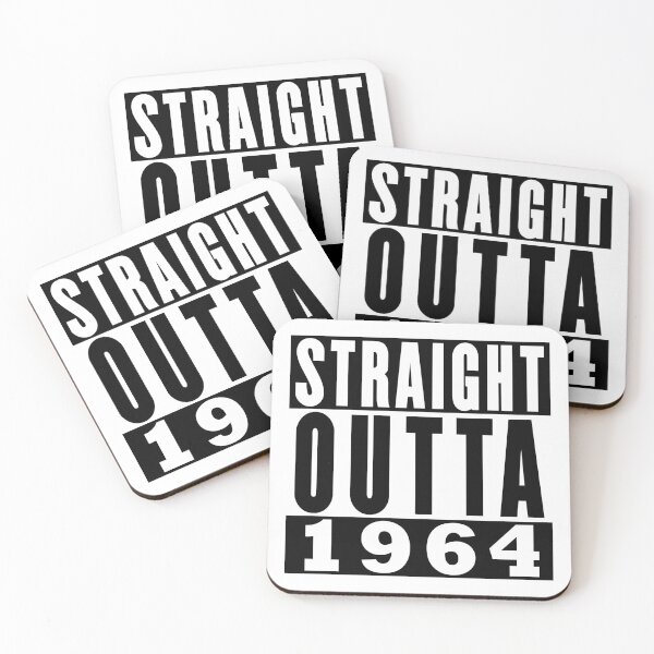 Item preview, Straight Outta 1964 Birthday designed and sold by RandomStuffShop.