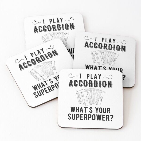 Item preview, I Play Accordion Whats Your Superpower? Diatonic Button Accordion designed and sold by SavageMyrtle.
