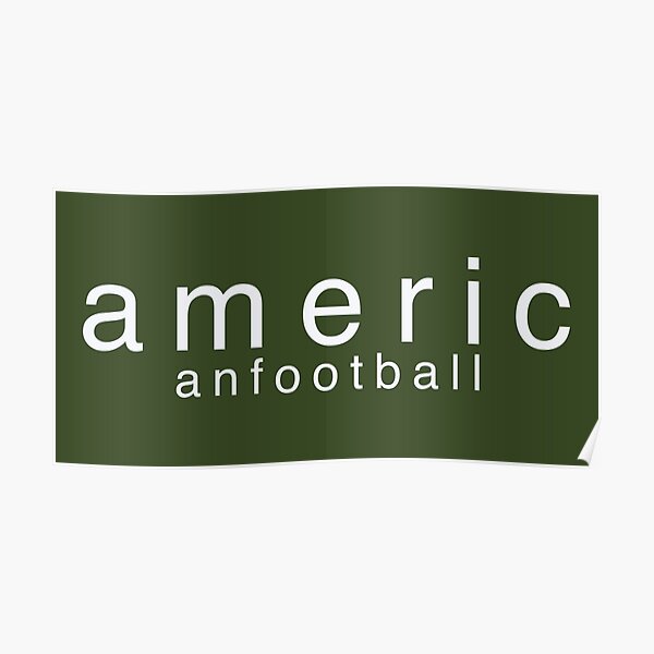 American Football Band Posters | Redbubble