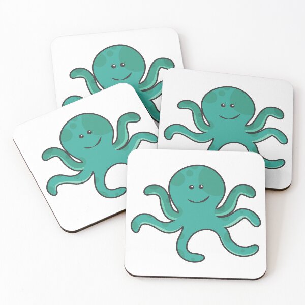 Item preview, green octopus designed and sold by treasure-crafts.