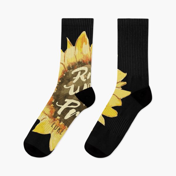 Item preview, Watercolor Sunflower - Luke 22:46 - Black designed and sold by amazingjoy.