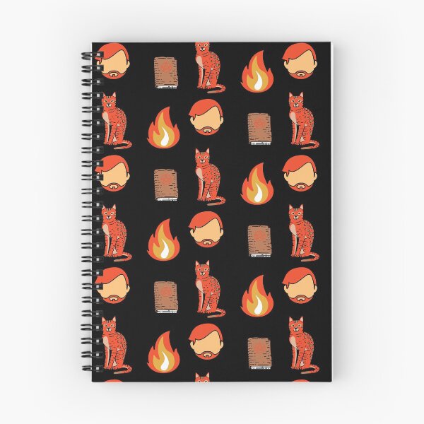 Item preview, Caleb Widogast - Frumpkin - Spellbook - Fireball Flame (Sticker Pack of 4) designed and sold by WonderWear.