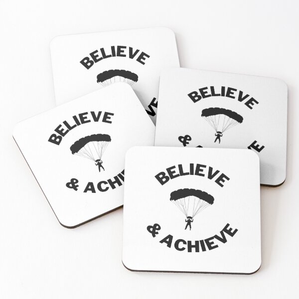 Item preview, Sky diving: Believe & Achieve designed and sold by TheGreenGoat.