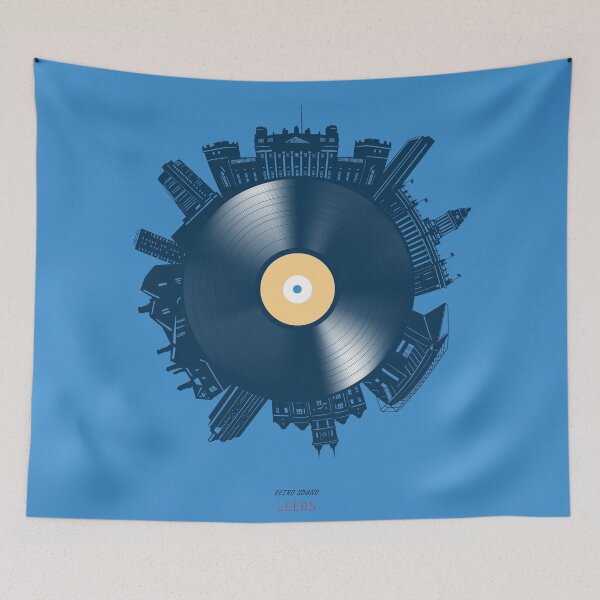 Item preview, leeds skyline vinyl designed and sold by BekimART2.
