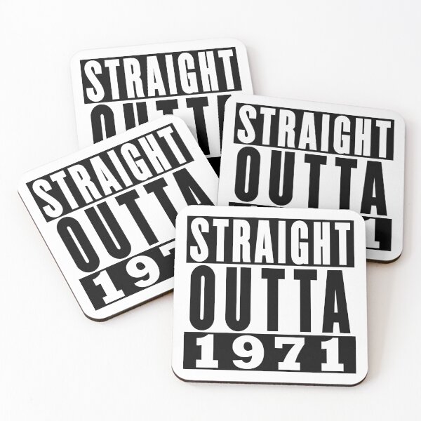 Item preview, Straight Outta 1971 Birthday designed and sold by RandomStuffShop.