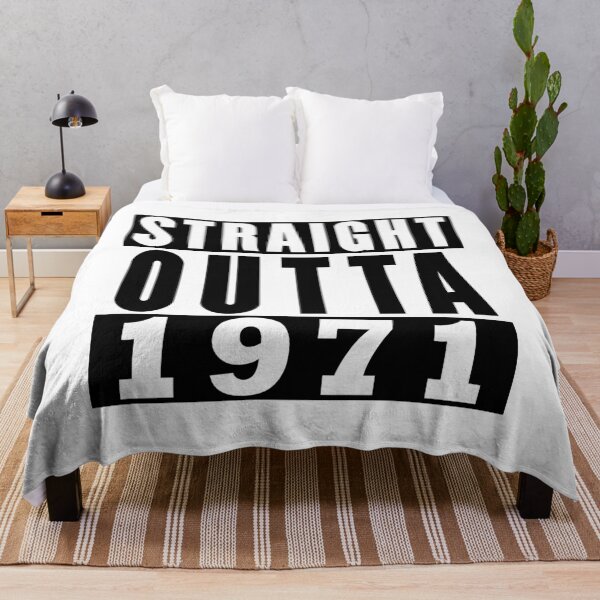 Item preview, Straight Outta 1971 Birthday designed and sold by RandomStuffShop.