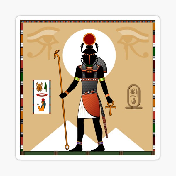 Religion of Ancient Egypt.  Sticker