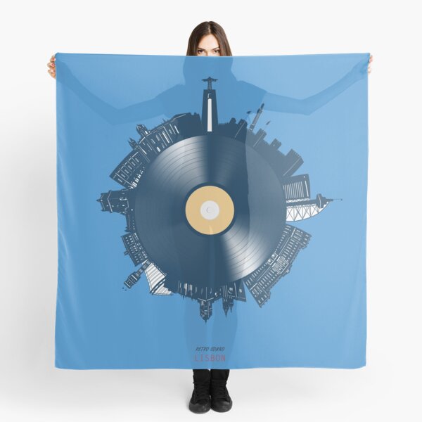 Item preview, lisbon skyline vinyl designed and sold by BekimART2.