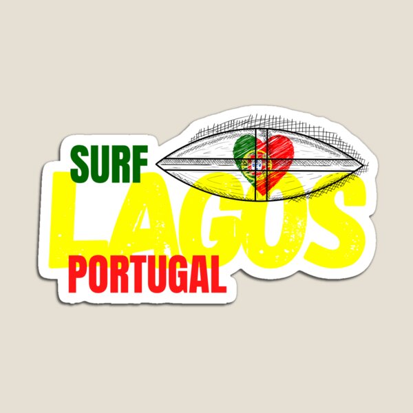 Artikel-Vorschau von Lagos Surf Portugal Flagge, designt und verkauft von Original1977.