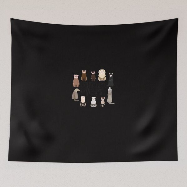 Item preview, 'Celebrate Diversity' Gifts for Ferret Lovers Cute Ferret designed and sold by AmelieFritsch.