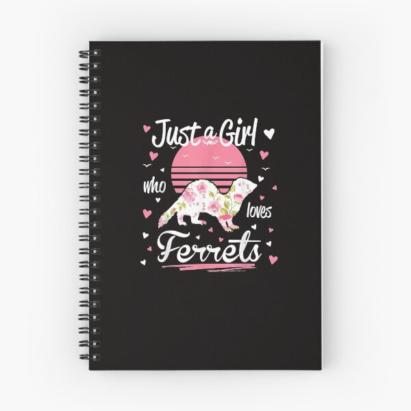 Item preview, Ferret Design, Just A Girl Who Loves Ferrets designed and sold by AmelieFritsch.