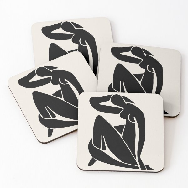 Item preview, Henri Matisse Nude. Paper Decoupes Art Black, Matisse Cutout's designed and sold by re-make-.