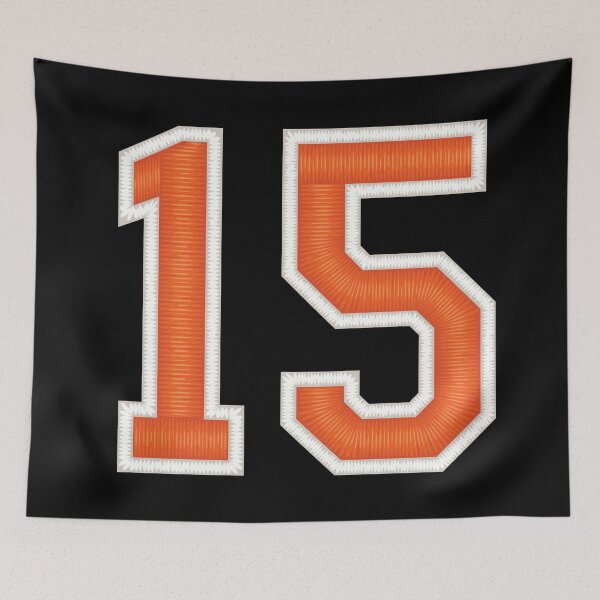 Item preview, Sports Number 15 Jersey fifteen Orange designed and sold by elhefe.